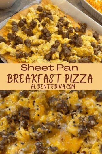 sheet pan breakfast pizza cover