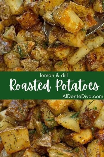 lemon and dill roasted potatoes cover