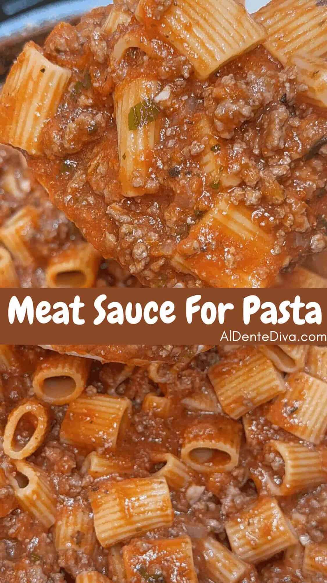 meat sauce for pasta cover photo