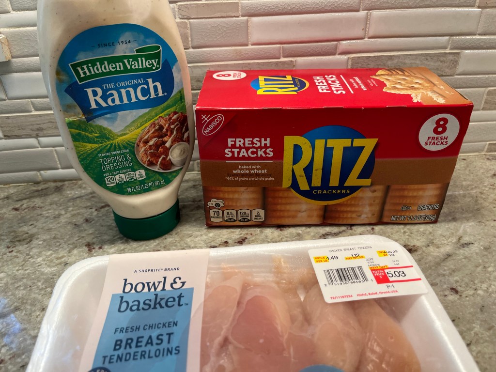 ranch ritz cracker chicken ingredients 
