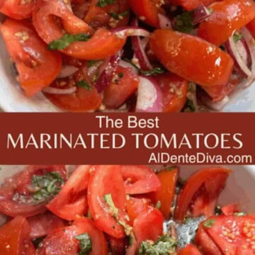 the best marinated tomatoes cover
