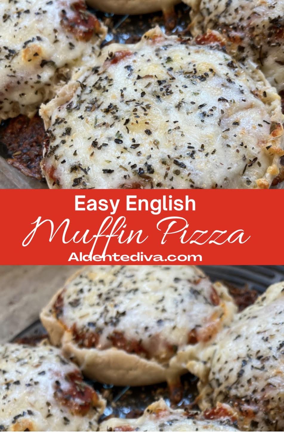 EASY ENGLISH MUFFIN PIZZAS