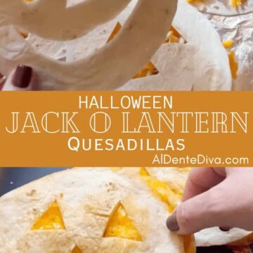 jack o lanter quesadillas