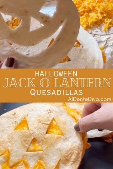 jack o lanter quesadillas