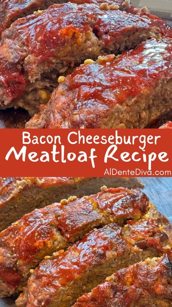 Bacon Cheeseburger Meatloaf Recipe Cover