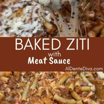 baked ziti with meat sauce