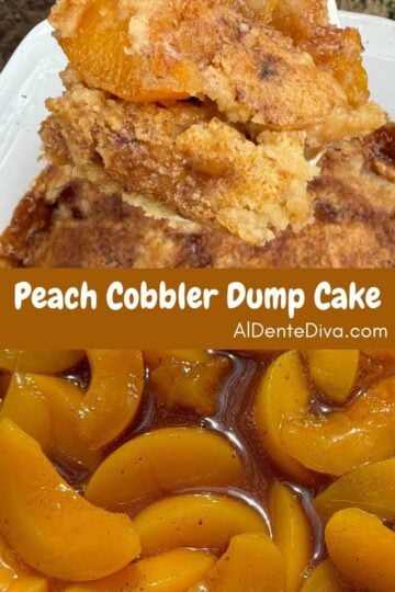 Peach Cobbler Dump Cake
