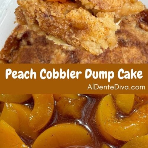 Peach Cobbler Dump Cake