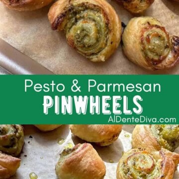 Pesto and Parmesan Pinwheels