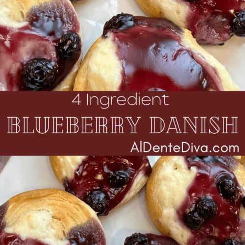 4 ingredient blueberry danish