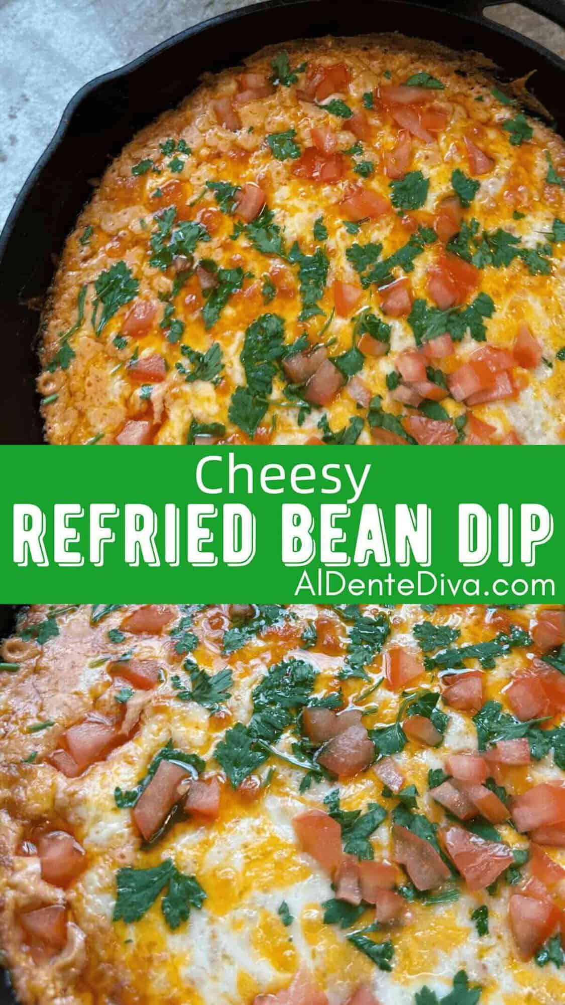 cheesy refried bean dip cover