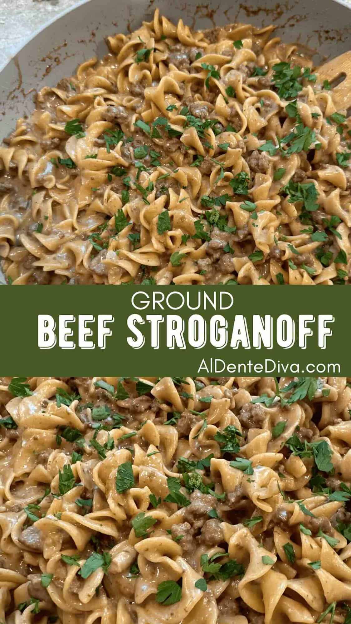ground beef stroganoff cover