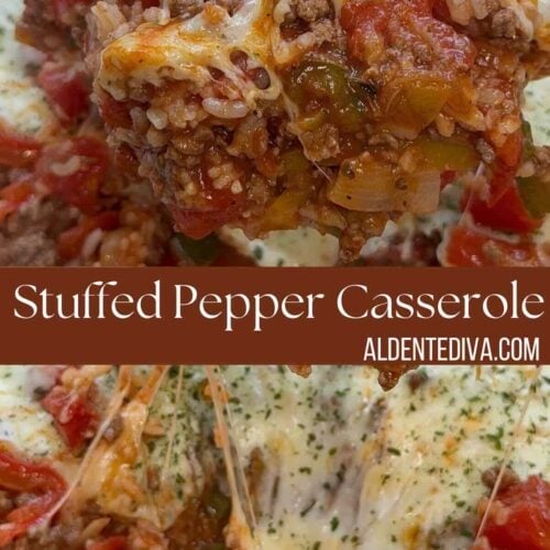stuffed pepper casserole