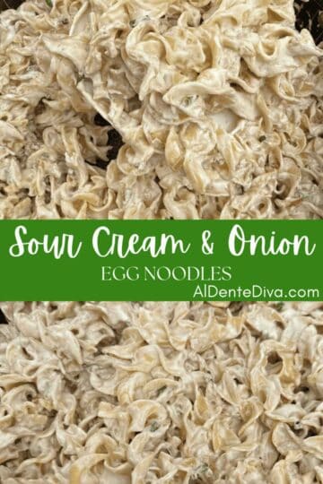 sour cream and onion egg noodles