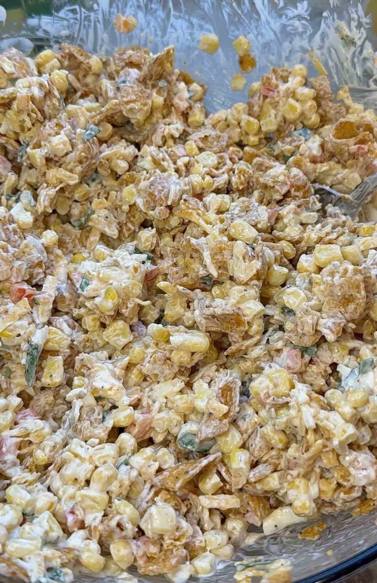 finished frito corn salad