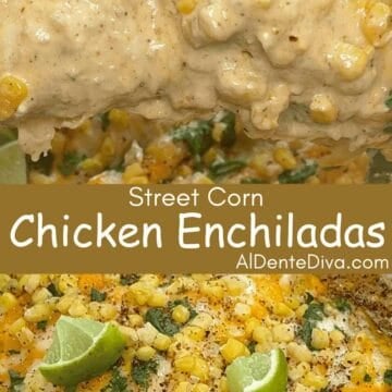 street corn enchiladas