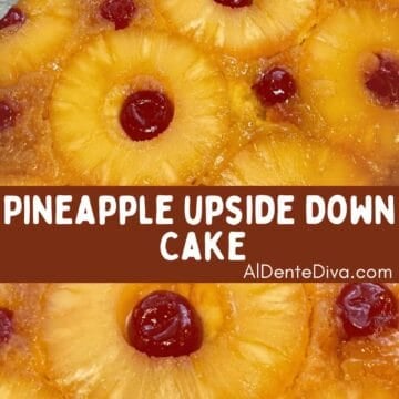 pineapple upside down cake cover