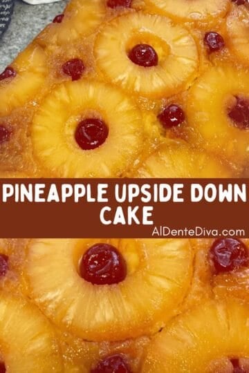 pineapple upside down cake cover