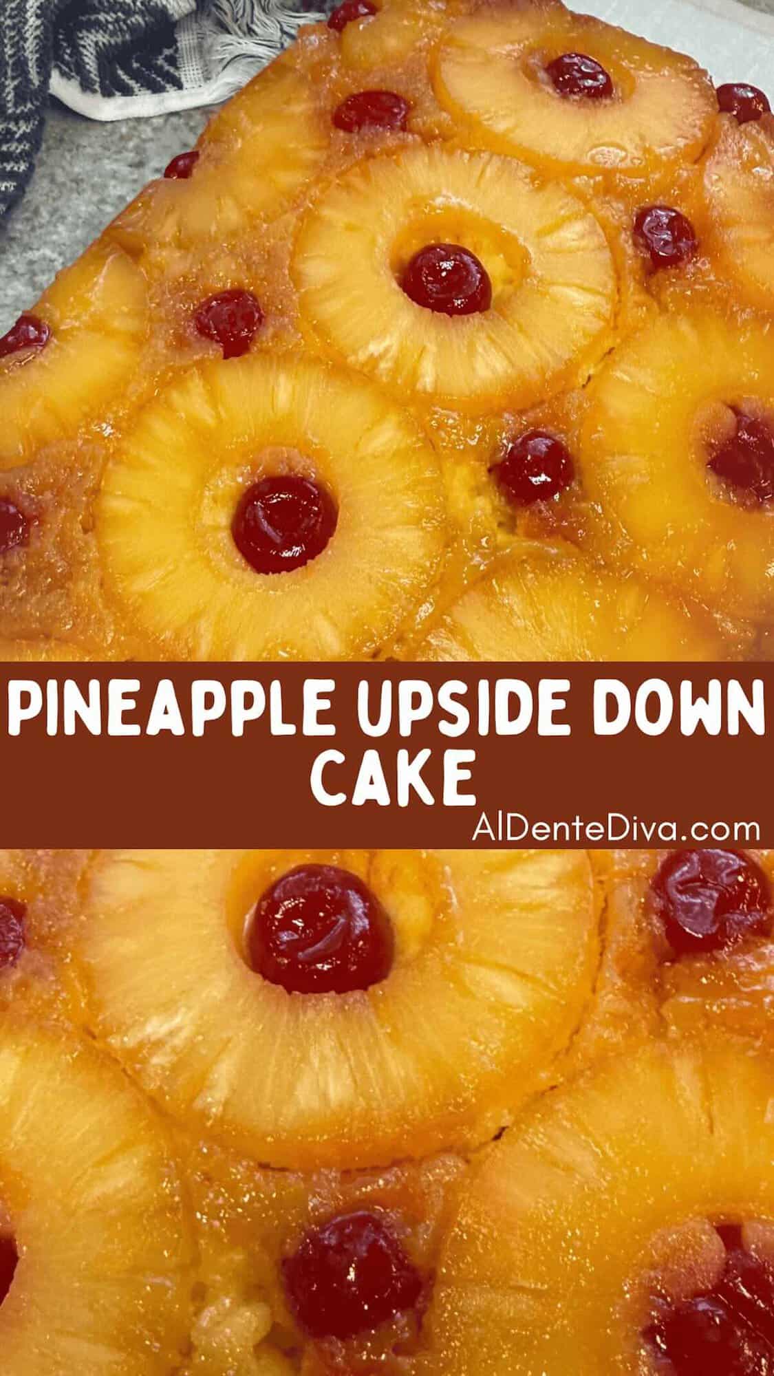 pineapple upside down cake cover
