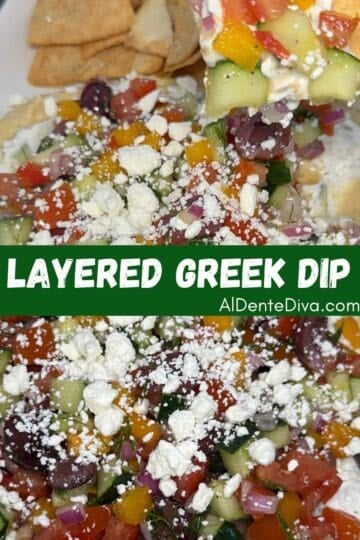 layered greek dip