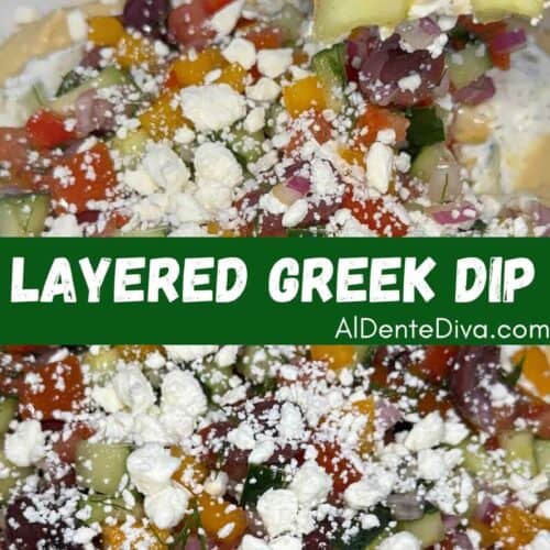 layered greek dip