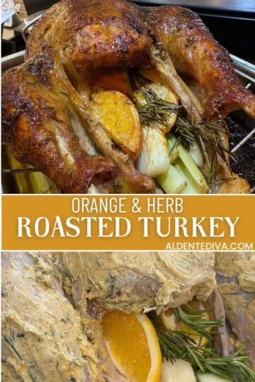 orange and herb roasted turkey