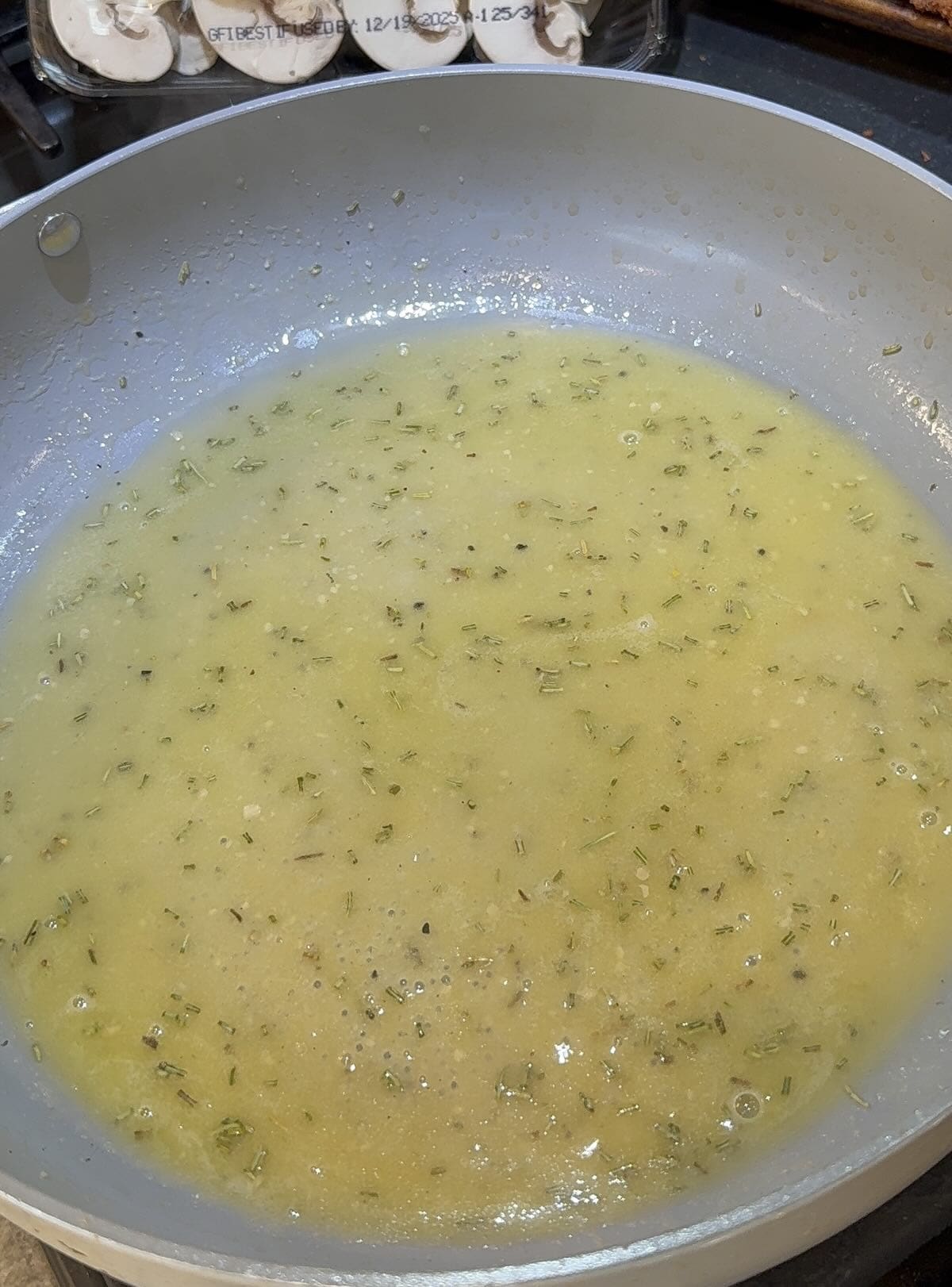 white wine pan sauce