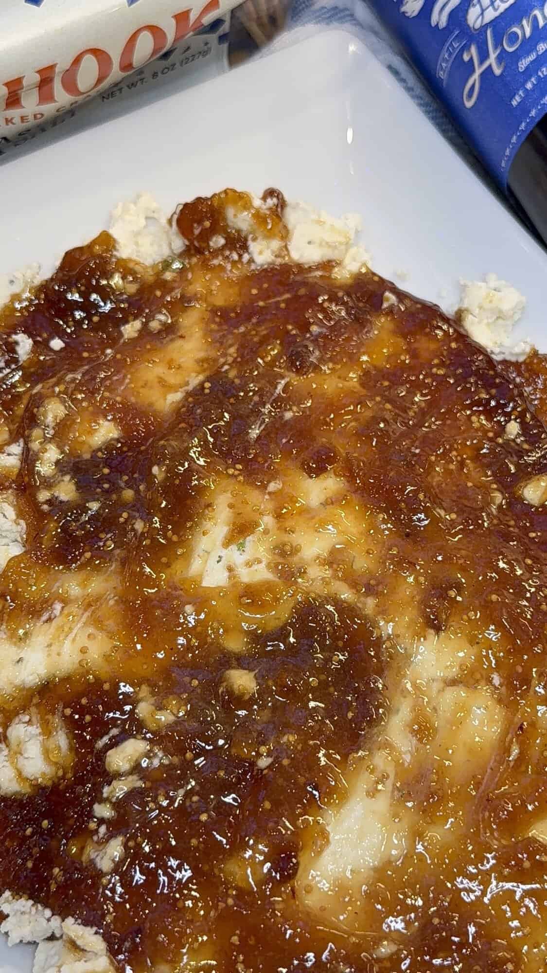 boursin cheese and fig jam