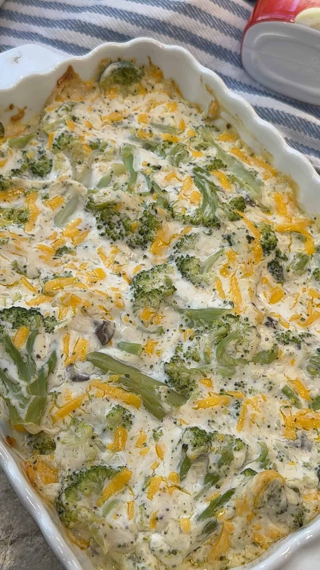 baked french onion broccoli casserole