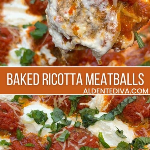 baked ricotta meatballs