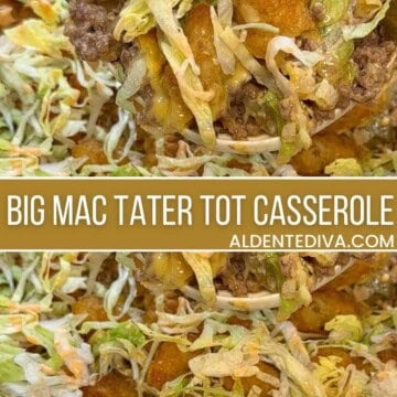 Big Mac Tater Tot Casserole