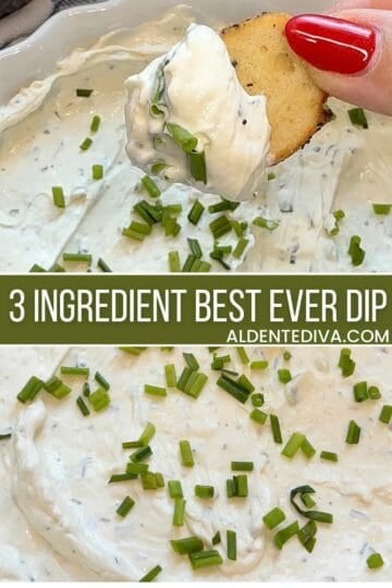 3 ingredient best ever dip