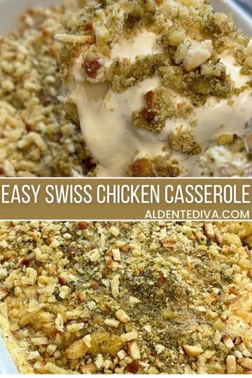 easy swiss chicken casserole