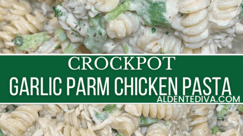 crockpot garlic parmesan chicken pasts