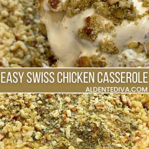 easy swiss chicken casserole