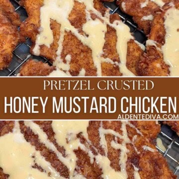 Pretzel Crusted Honey Mustard Chicken