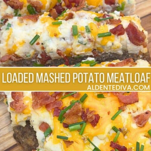 loaded mashed potato meatloaf