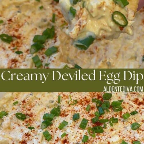 creamy deviled egg dip