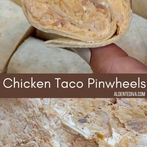 chicken taco pinwheels