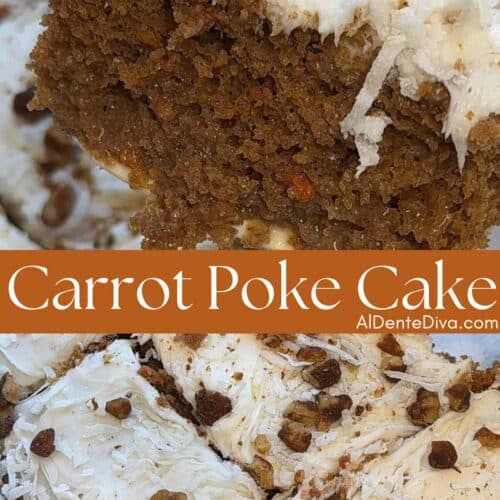 carrot cake poke cake