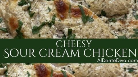 cheesy sour cream chicken cover