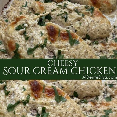cheesy sour cream chicken cover