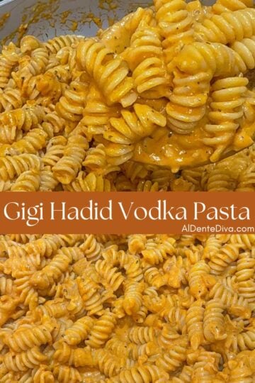 gigi hadids vodka pasta