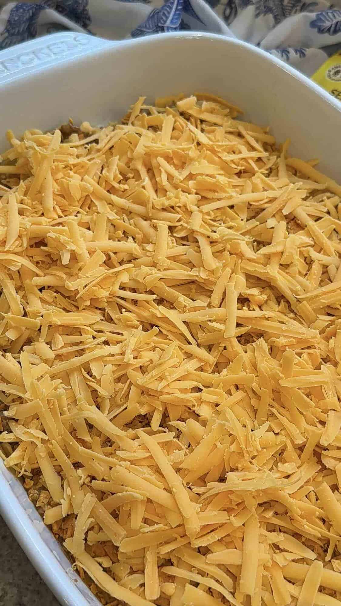 assembled Dorito Crescent Roll Bake