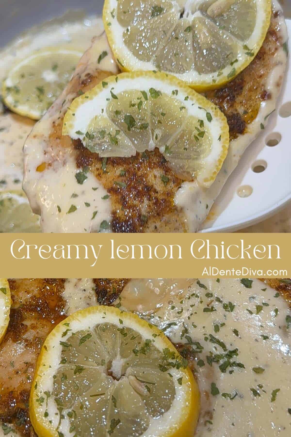 creamy lemon chicken cover
