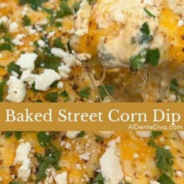 Baked Street Corn Dip Cover