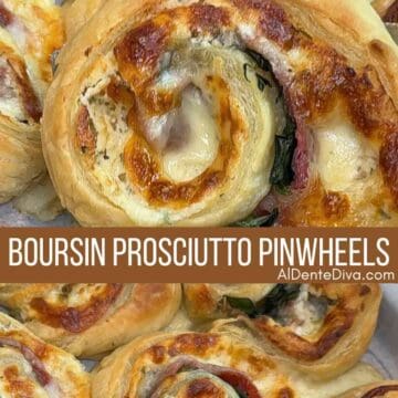 Boursin Proscuitto Pinwheels
