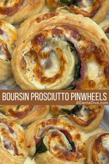 Boursin Proscuitto Pinwheels