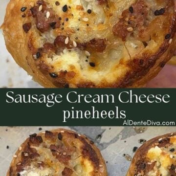 sausage cream cheese pinwhelels