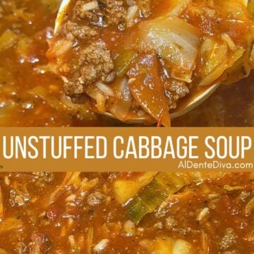Unstuffed cabbage soup